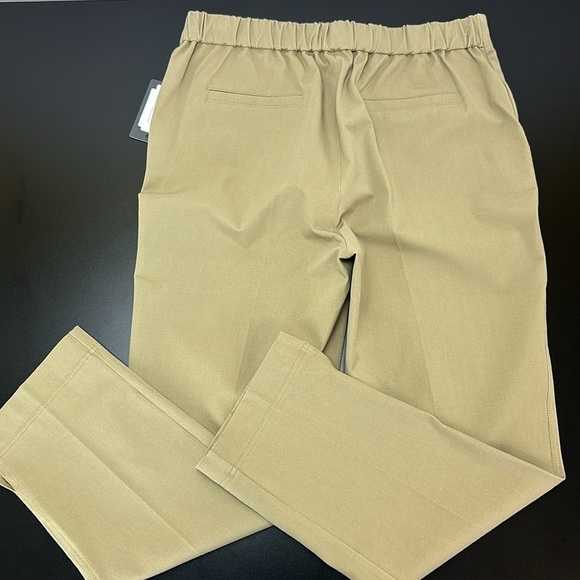 Lysse Olive Amber Crop Pants Pull On Pockets Stretch Twill Closet Staple Medium - Picture 2 of 16